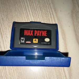 Authentic Max Payne Game Boy Advance‎ GBA Game - Tested and Working
